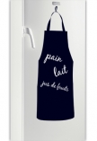Stickers ardoise. Ce sticker tablier d�coup� dans un vinyle ardoise adh�sif est original, vous pourrez noter vos recettes du jour tout en donnant un c�t� personnel � votre cuisine et recommencer le lendemain, un coup d'�ponge et c'est reparti. Une simple craie et votre d�coration changera chaque jour gr�ce � votre stickers ardoise autocollant.