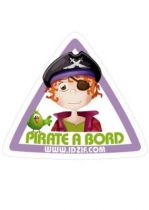 Sticker automobile Pirate � bord