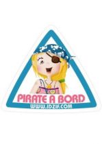 Sticker automobile Pirate � bord