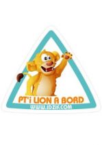 Sticker automobile Pt\'i Lion � bord