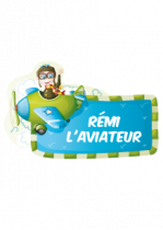 Sticker aviateur � personnaliser