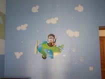 Sticker Avion avec son pilote en vente sur iDzif.com