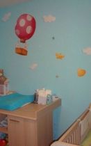 sticker ballon et poussin