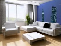 Stickers Big building imprim� sur adh�sif avec d�coupe � la forme. Dix, vingt, trente �tages? Vous allez perdre la t�te avec ce sticker! Stickers vu dans M6 D&CO.