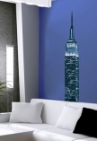 stickers empire state building imprim� sur adh�sif avec d�coupe � la forme. Dix, vingt, trente �tages? Non 102 �tages pas moins, vous allez perdre la t�te! Vu dans M6 D&CO. L�Empire State Building est un gratte-ciel de style Art d�co sis sur l��le de Manhattan, � New York.