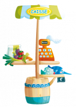 Sticker caisse enregistreuse magique. Imprim� sur adh�sif avec d�coupe � la forme. Id�al pour habiller les murs de la chambre de vos bambins.