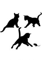 Sticker chats joueurs