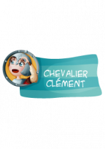 Sticker Chevalier � personnaliser.