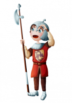 Sticker chevalier Tristan