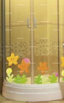 Sticker coquillages et �toiles.