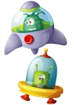 Stickers vaisseaux extraterrestres. Stickers d�coratifs enfant imprim�s sur adh�sifs d�coup�s � la forme.