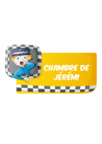 Sticker D�co taxi � personnaliser