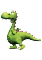 Sticker dragon : Le green Dragoon