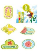Sticker �cussons fruits et l�gumes