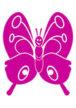 Sticker enfant papillon