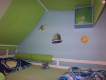 Sticker trois extraterrestres pour d�corer la chambre de votre enfant en vente sur Idzif.com