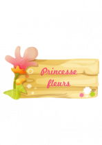 Sticker fleurs � personnaliser.