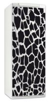 Sticker frigo girafe. D�coration de frigidaire r�alis�e en vinyle adh�sif avec d�coupe � la forme. iDzif innove dans la personnalisation de votre cuisine avec une gamme de sticker sur le th�me animal. Ce visuel totalement original habillera votre frigo de mani�re �tonnante. Oser la diff�rence!!!.