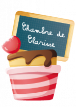 Sticker g�teau avec ardoise personnalisable. Imprim� sur adh�sif avec d�coupe � la forme. Id�al pour les gourmands. A vous de choisir le texte qui correspond le mieux � la d�co de votre enfant.