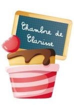 Sticker g�teau avec ardoise personnalisable.