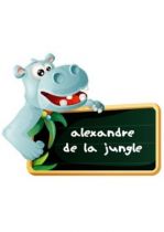 Sticker hippopotame � personnaliser