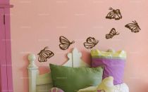 Sticker l\'envol du papillon.