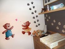 Sticker L�a l\'ourson en vente sur Idzif.com