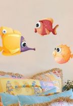 Sticker les poissons corail