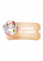 Sticker marchand de glace � personnaliser