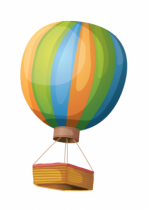 Sticker Montgolfi�re