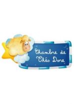 Sticker Mouton avec texte � personnaliser
