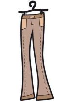 Sticker patte def sur cintre.