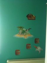 Stickers mat�riels de pirates et tr�sor en vente sur Idzif.com