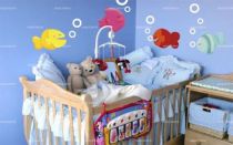 Sticker poissons marins.