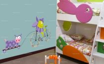 Sticker Un petit tour � bicyclette