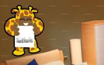 Sticker velleda Girafe