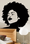 stickers afro femme