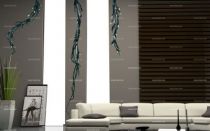 stickers mur algue ocean