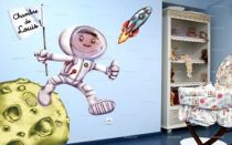 Stickers alien astronaute velleda