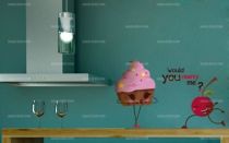 Stickers amour culinaire