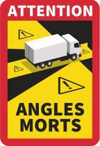 stickers angles morts camion