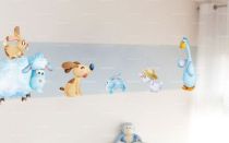 stickers enfant chien