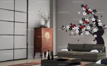 stickers arbre poesie