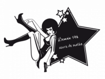 Stickers ardoise femme