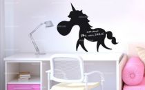 Stickers ardoise licorne