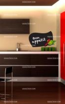 Stickers ardoise piments