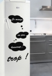 stickers ardoises pour d�corer et personnaliser sa porte de frigo