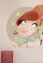 Stickers artiste f�e