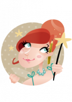 Stickers artiste f�e