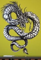 Stickers Asie dragon